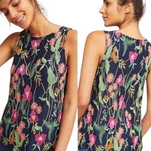 Anthropologie meadow rue embroidered tank top